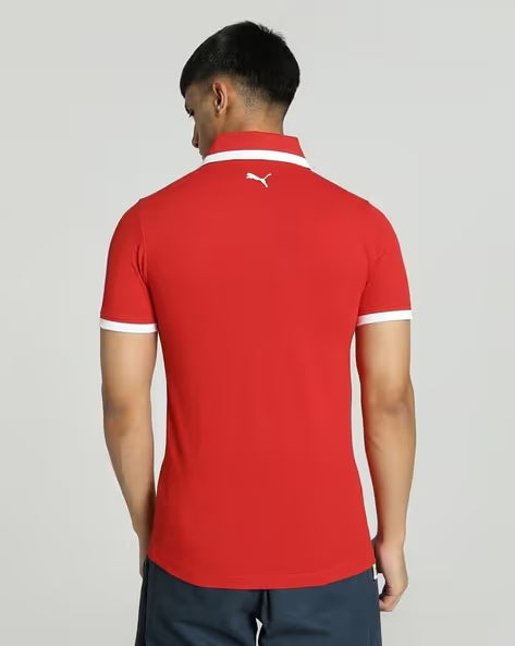 Puma Men's Essentials Pique Tipping Polo