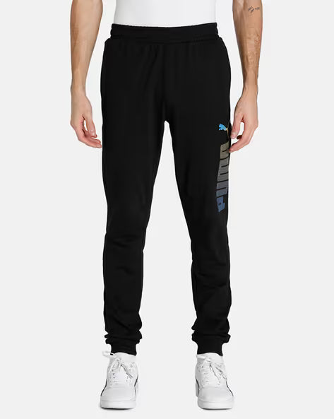 Puma Sports Casual Logo Pant Black