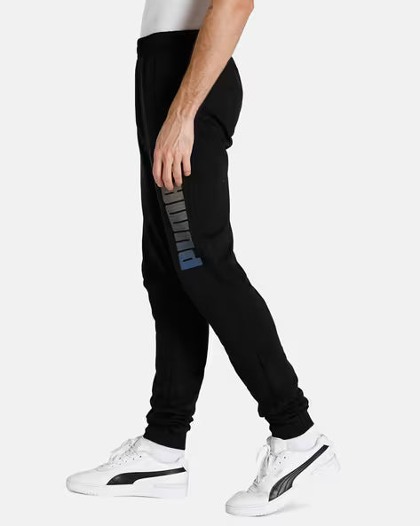Puma Sports Casual Logo Pant Black