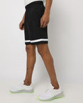 Adidas Polyester Logo Print Shorts for Men
