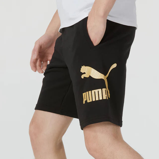 Puma Archive Logo Bermuda Cotton Knitted Shorts