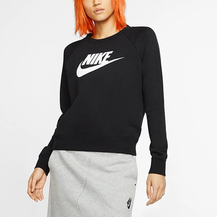 Nike Women's Sportswear Essential Graphic Fleece Crewneck