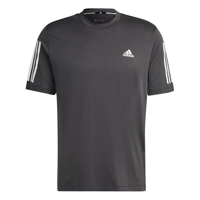 Adidas Striped T-Shirt Black