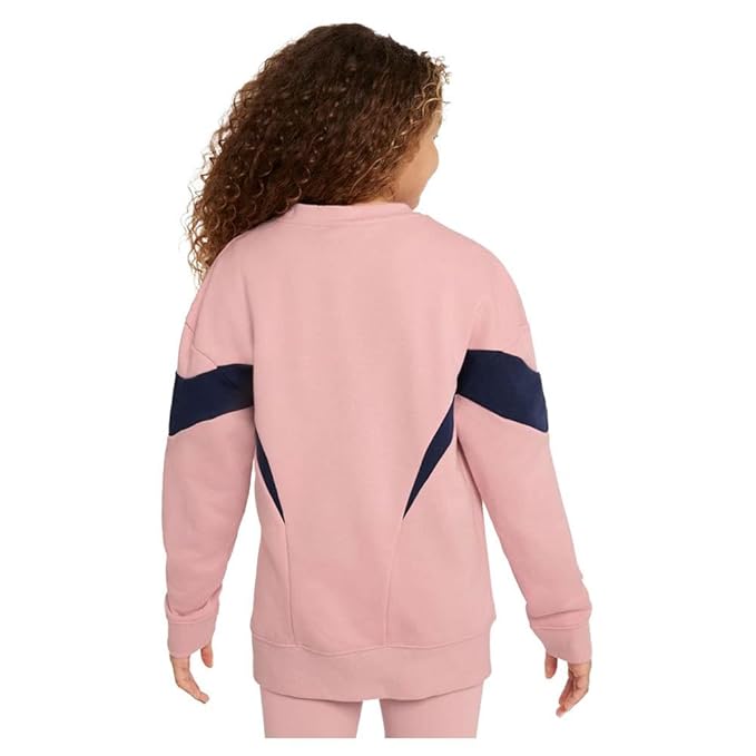 Nike Sportswear Girls' Air  Fleece Crewneck Top