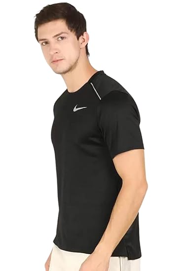 Nike Men's Dri-FIT Miler Short-Sleeve Running Top