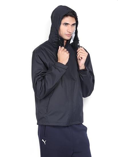 Puma Knitted Hooded Jacket Black