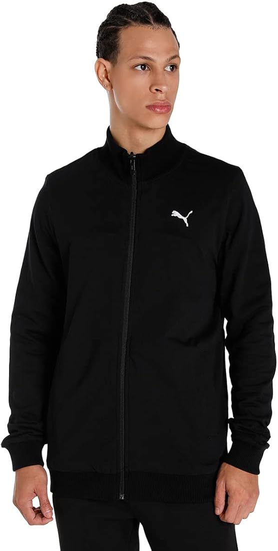 Puma ESS Sweat Jacket Terry Black