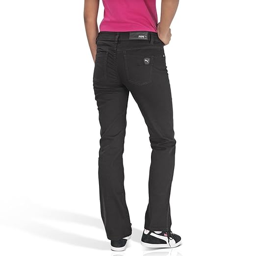 Puma Women's Skinny Fit Black Denim