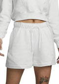 Nike Women's Sportswear Air Fleece Mid-Rise Shorts
