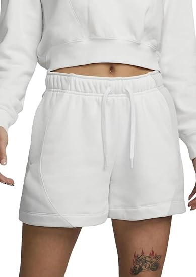 Nike Women's Sportswear Air Fleece Mid-Rise Shorts