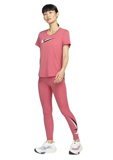 Nike Women's Dri-FIT Swoosh Running 7/8 Tights