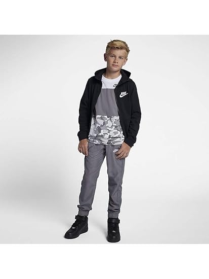 Nike Sportswear Boy's Jersey Full-Zip Hoodie