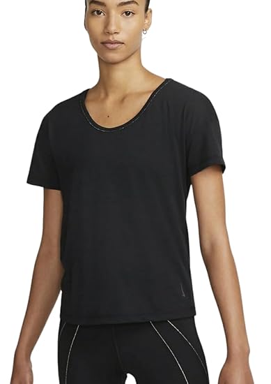Nike AS Women's Short-Sleeve Lurex Top