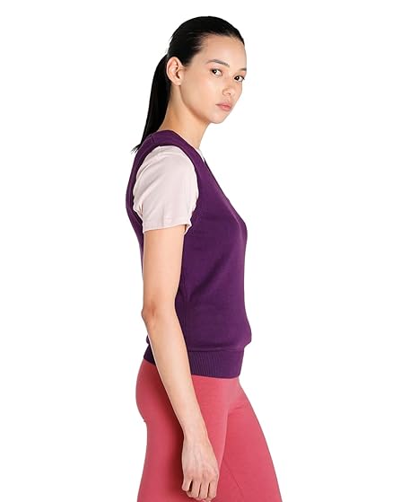 Puma Women's Knitted Vest 2 Blackberry