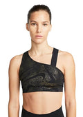 Nike Dri-FIT Swoosh Asymmetrical All-Over Print Bra