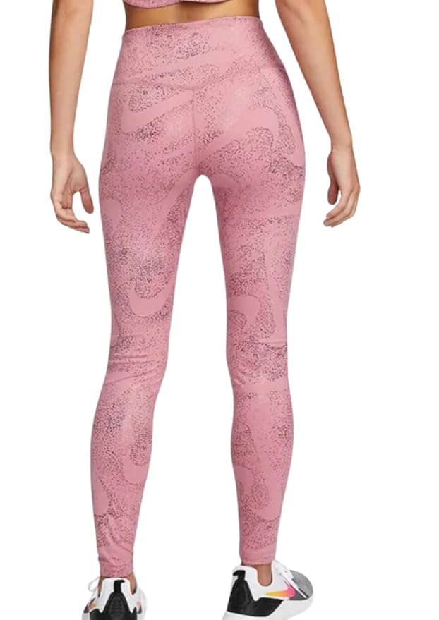 Nike One Dri-FIT Mid-Rise All-Over Print Tights