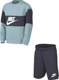 Nike Sportswear Kids' French Terry Crewneck and Shorts Set