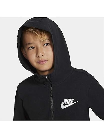 Nike Sportswear Boy's Jersey Full-Zip Hoodie