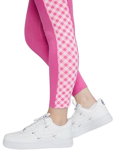 Nike Sportswear Women's Gingham High-Rise 7/8 Tights
