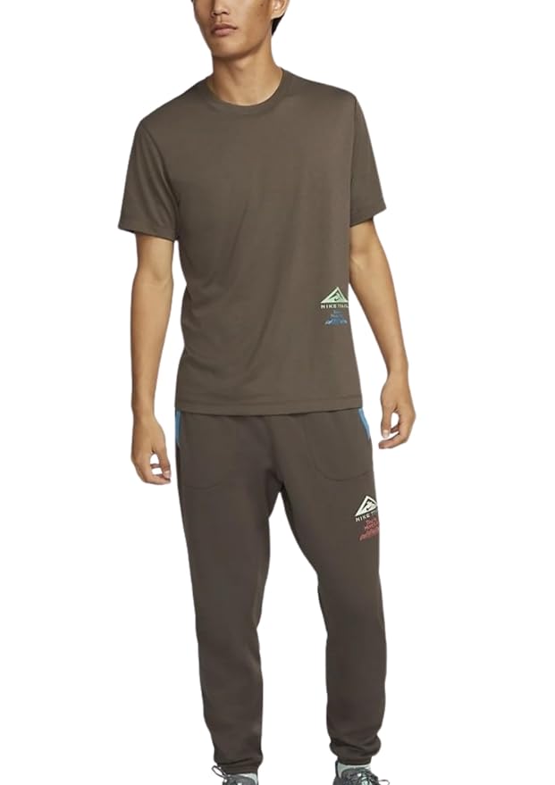 Nike Trail Performance T-Shirt - Unisex Dry-Fit Crew Neck