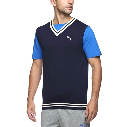 Puma Solid Men's Sweater Pullover