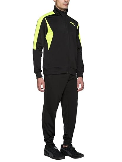 Puma Men's Active Block Tricot Tracksuit
