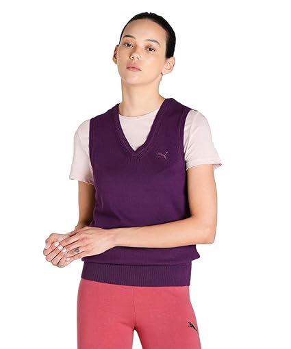 Puma Women's Knitted Vest 2 Blackberry