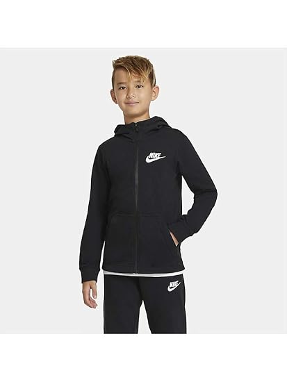 Nike Sportswear Boy's Jersey Full-Zip Hoodie