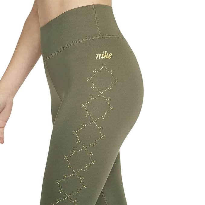 Nike Women's One Luxe Dri-FIT Mid-Rise 7/8 Length Tights