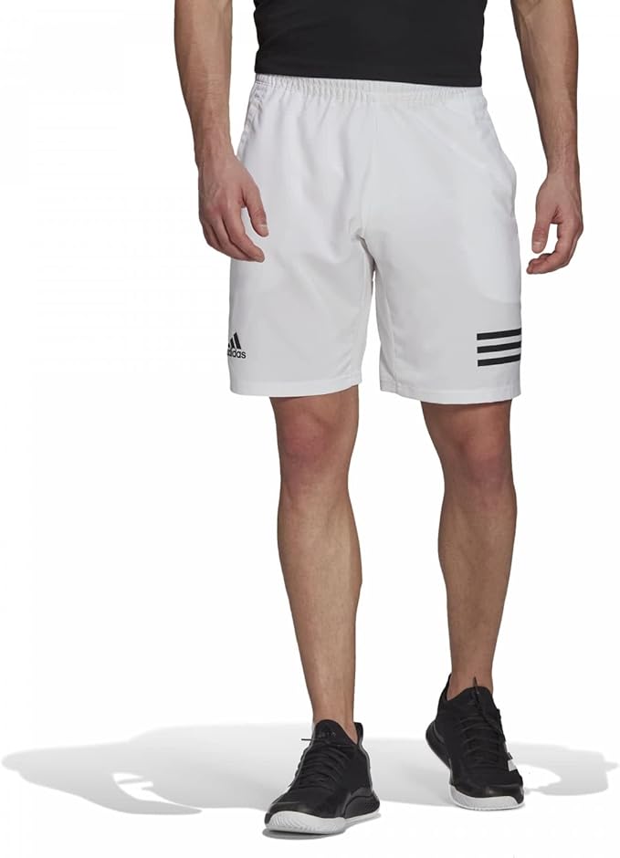 Adidas Polyester Logo Print Shorts for Men