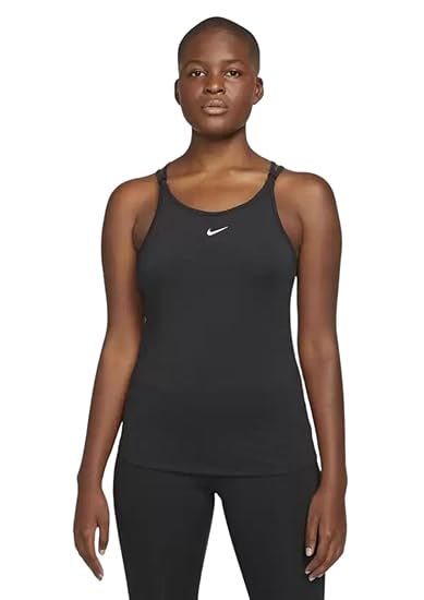 Nike One Luxe Dri-FIT Slim Fit Striped Tank