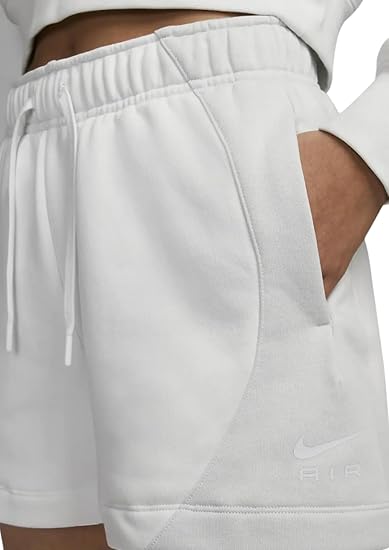 Nike Women's Sportswear Air Fleece Mid-Rise Shorts