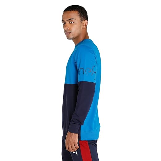 Puma Alpha Block Crew Peacoat
