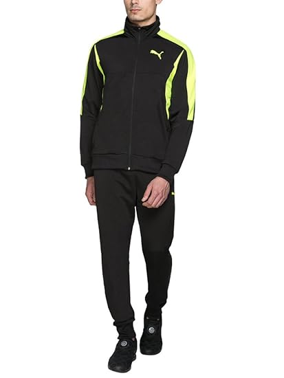 Puma Men's Active Block Tricot Tracksuit