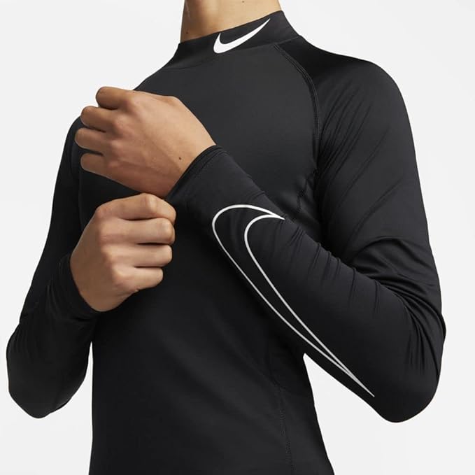 Nike AS M Men's Performance Tight Long Sleeve Mock Neck Baselayer