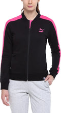 Puma Women's T7 Track Jacket in Puma Black