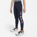 Nike Girls Dri-FIT One Tight Logo Print