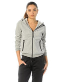 Puma Women's Fabric Mix Zip Athletic Hoody
