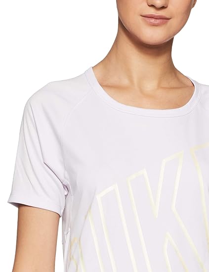 Nike Women's Dri-FIT Miler Short-Sleeve Packable Running Top