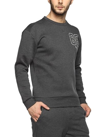 Puma Blaze 68 Crew Sweatshirt Dark Gray Heather
