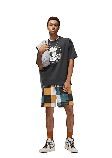Nike M J Heritage Patchwork Shorts