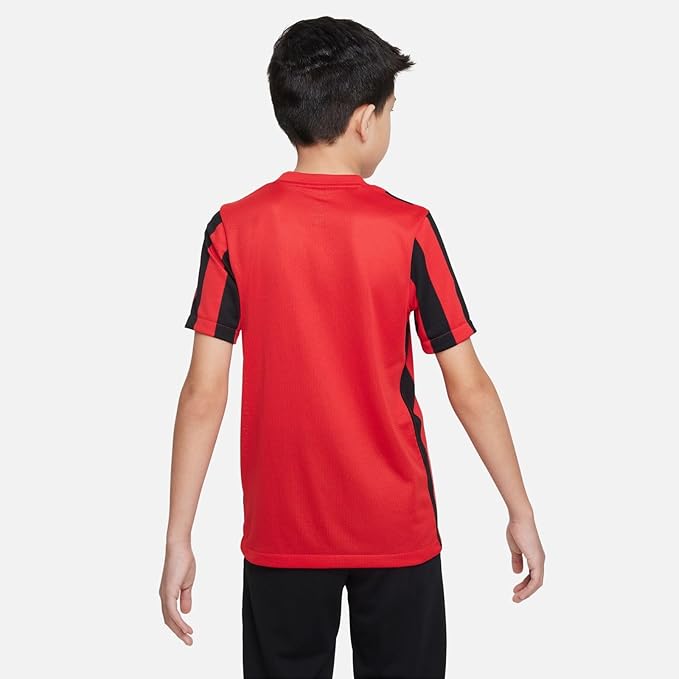 Nike Youth Dri-FIT Division IV Striped Short-Sleeve Jersey