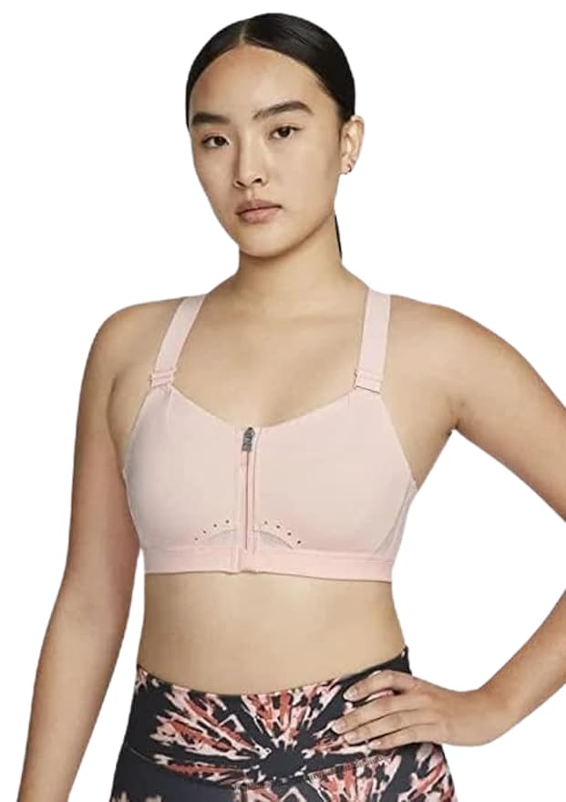 Nike Dri-FIT Alpha Zip-Front Sports Bra