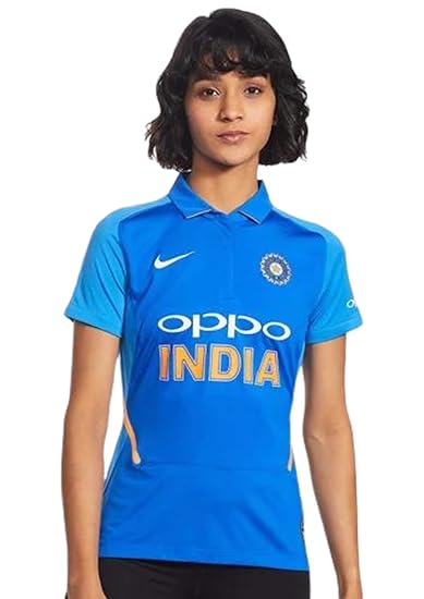 Nike India BCCI Women's ODI Stadium Jersey Short Sleeve