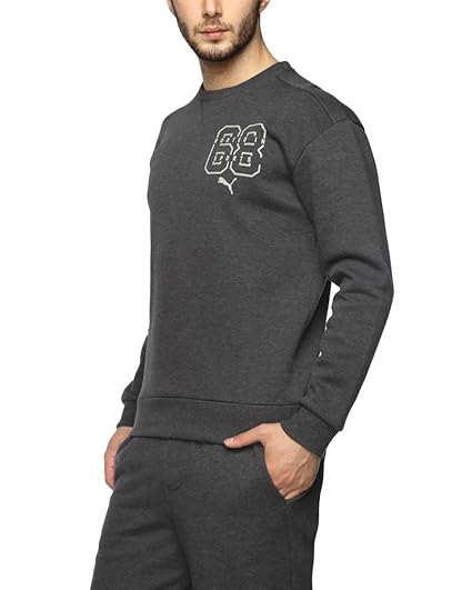 Puma Blaze 68 Crew Sweatshirt Dark Gray Heather