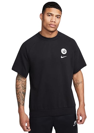 Nike Dri-FIT Fleece Short-Sleeve Crew Top