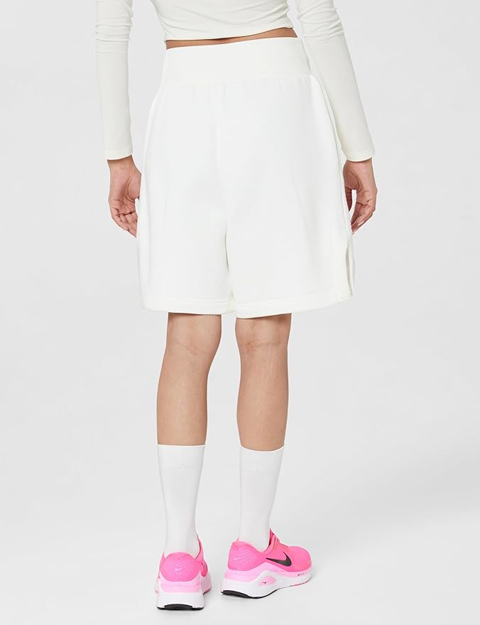 Nike Phoenix Fleece High-Rise Baller Shorts