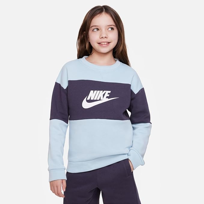 Nike Sportswear Kids' French Terry Crewneck and Shorts Set