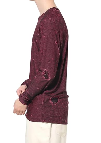 Nike Men's Dri-FIT Long-Sleeve All-Over Print Top