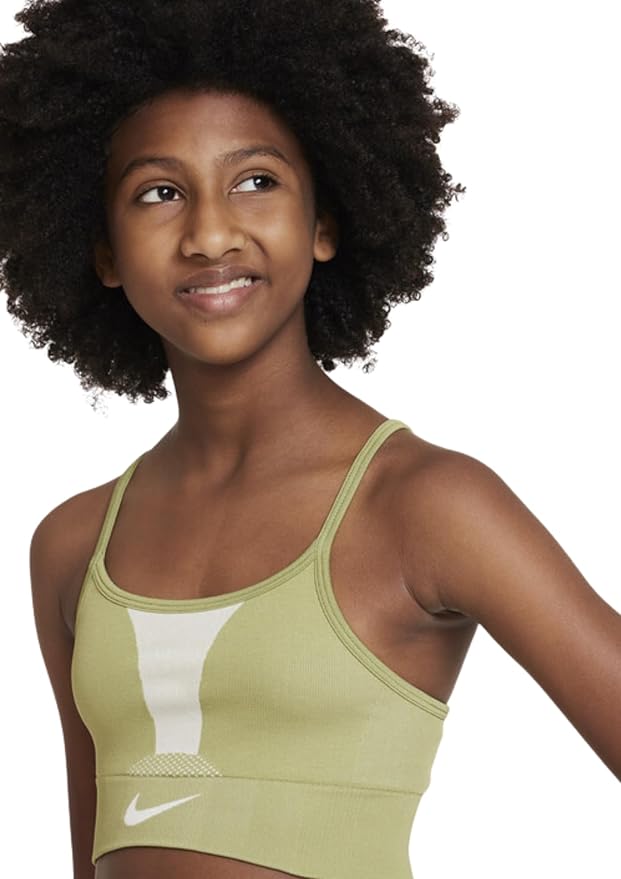 Nike Girls' Dri-FIT Indy Seamless Sports Bra